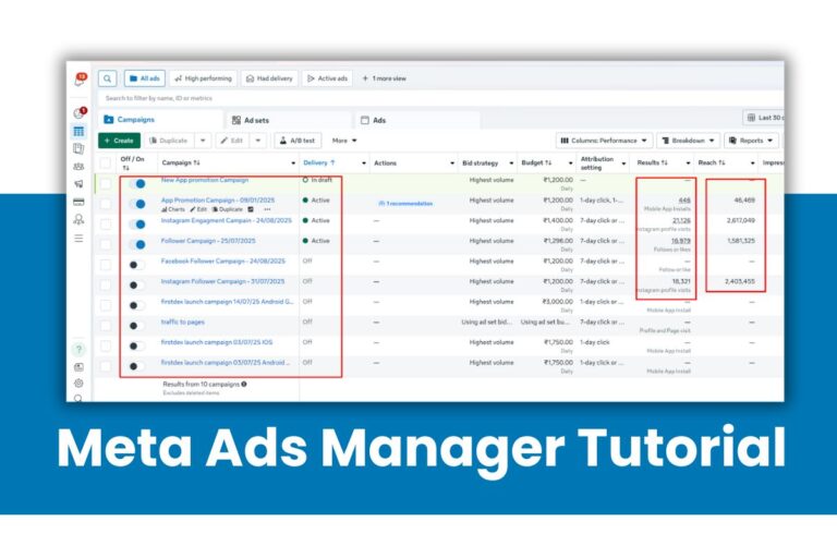 Meta Ads Manager Tutorial